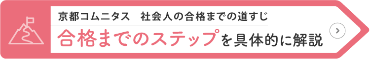 京都コムニタス合格までのロードマップ